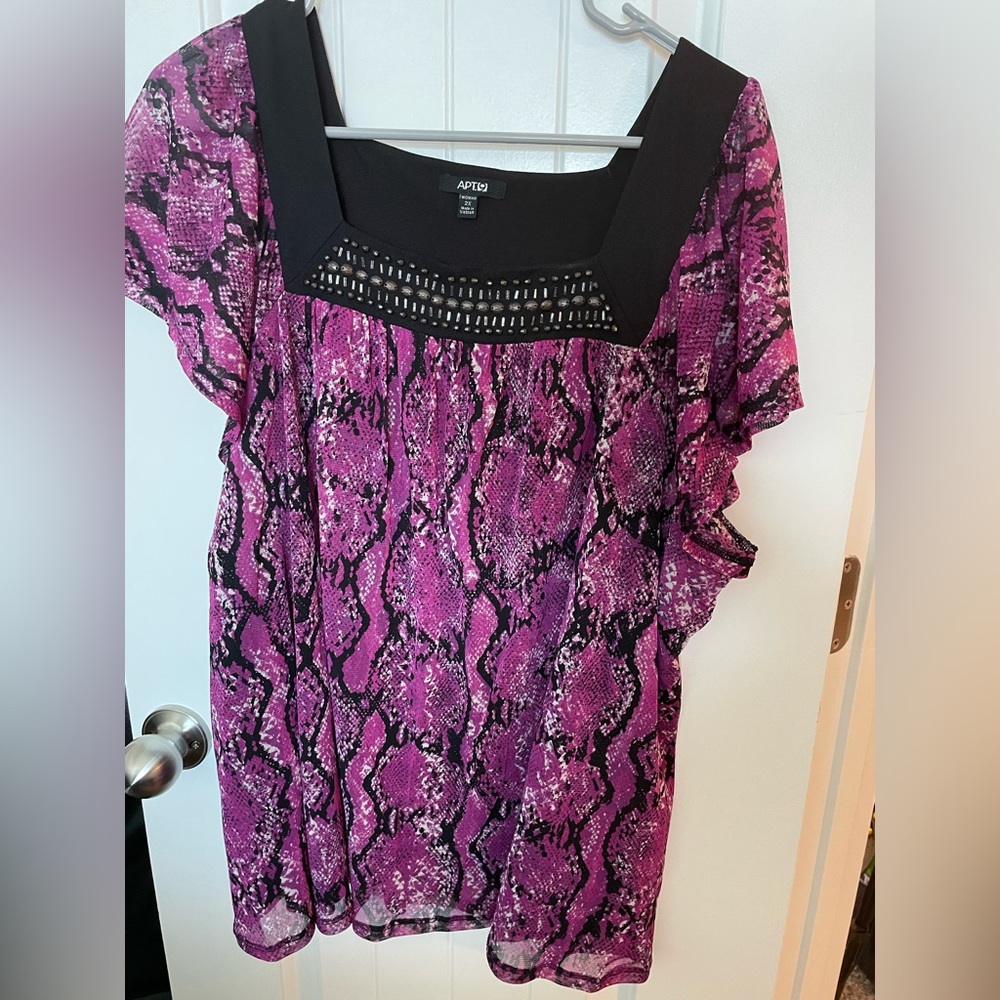 Apt 9 plus size top